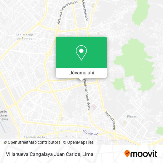 Mapa de Villanueva Cangalaya Juan Carlos