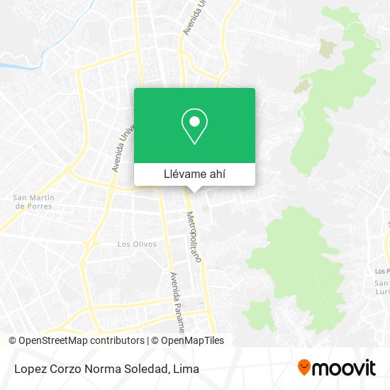 Mapa de Lopez Corzo Norma Soledad