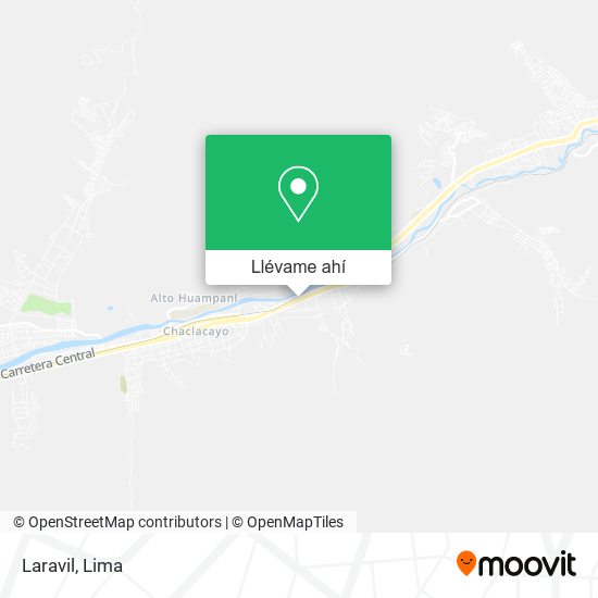 Mapa de Laravil