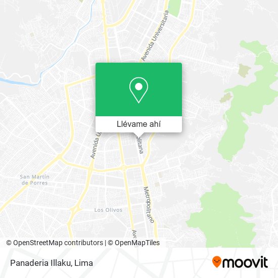 Mapa de Panaderia Illaku