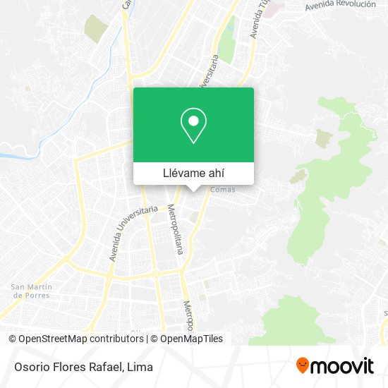 Mapa de Osorio Flores Rafael