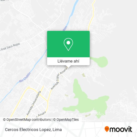 Mapa de Cercos Electricos Lopez