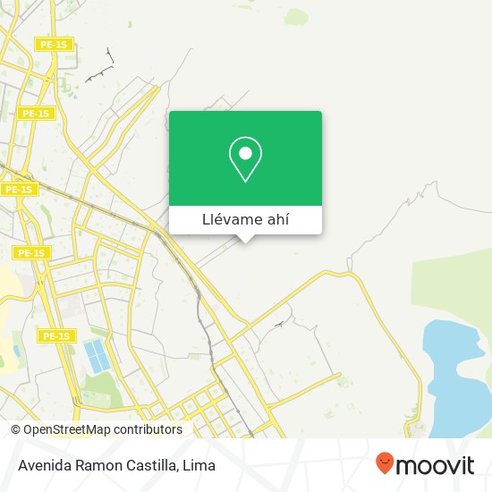 Mapa de Avenida Ramon Castilla