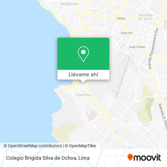 Mapa de Colegio Brigida Silva de Ochoa