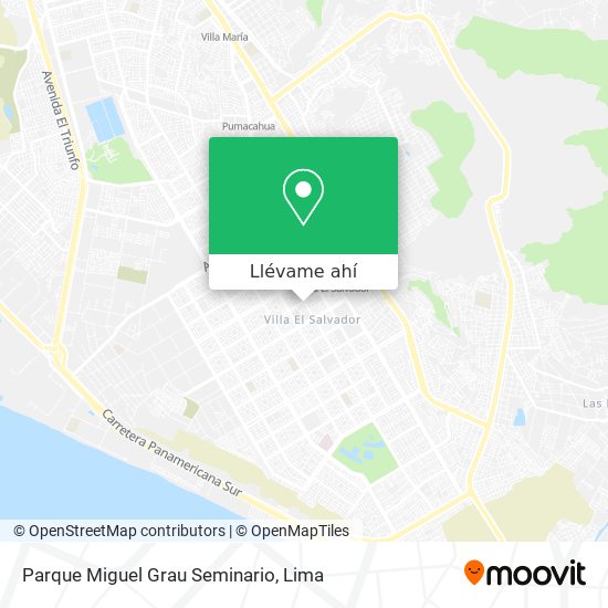 Mapa de Parque Miguel Grau Seminario