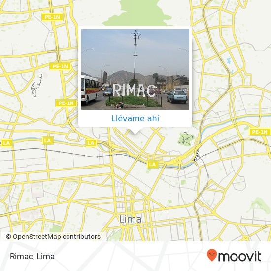 Mapa de Rimac