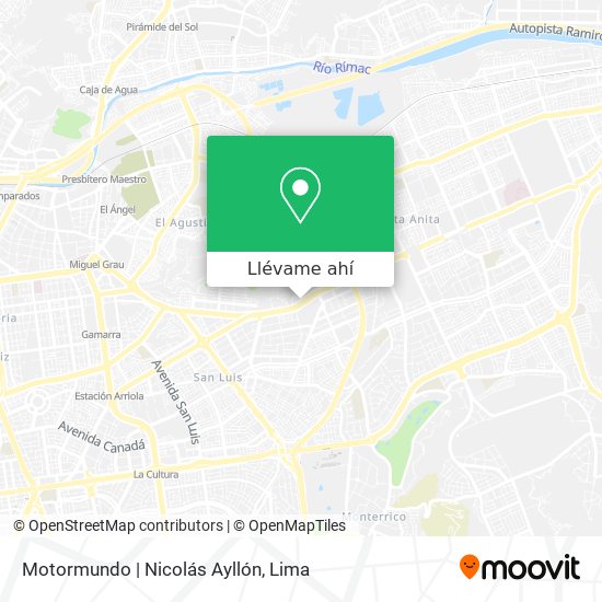 Mapa de Motormundo | Nicolás Ayllón