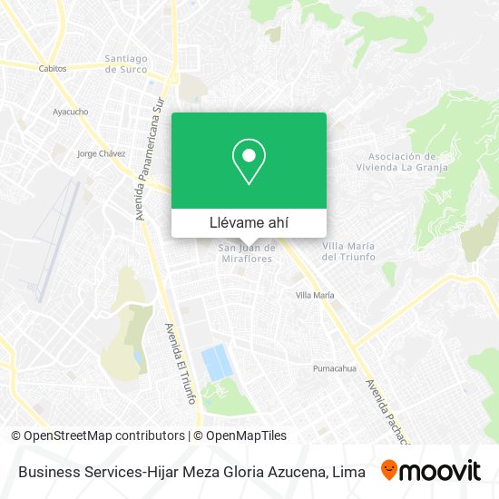 Mapa de Business Services-Hijar Meza Gloria Azucena