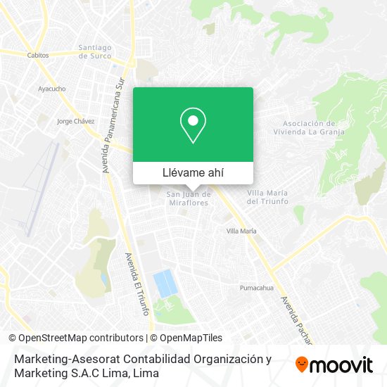 Mapa de Marketing-Asesorat Contabilidad Organización y Marketing S.A.C Lima