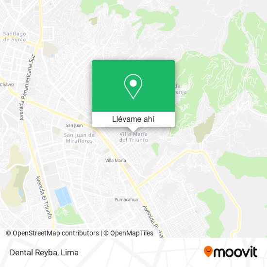 Mapa de Dental Reyba
