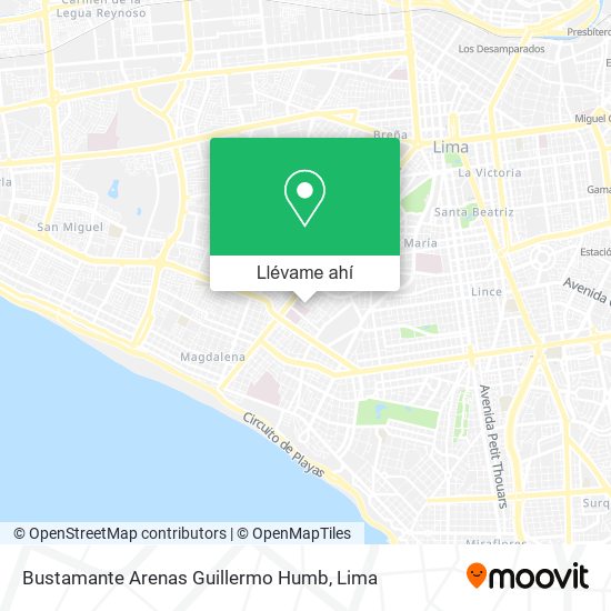 Mapa de Bustamante Arenas Guillermo Humb