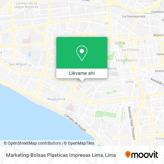 Mapa de Marketing-Bolsas Plasticas Impresas Lima