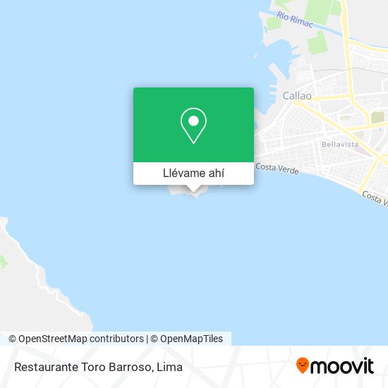 Mapa de Restaurante Toro Barroso