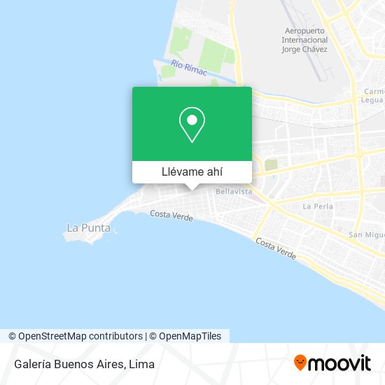 Mapa de Galería Buenos Aires