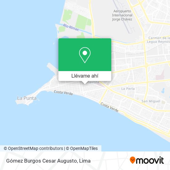 Mapa de Gómez Burgos Cesar Augusto