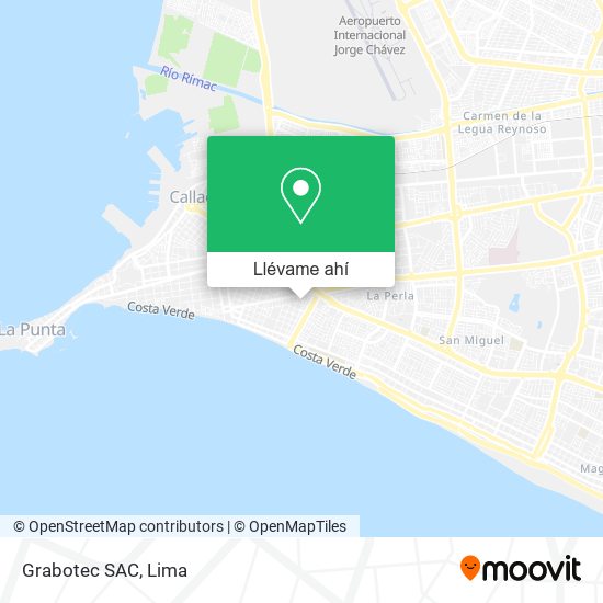 Mapa de Grabotec SAC
