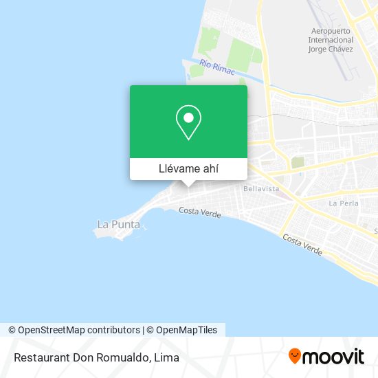Mapa de Restaurant Don Romualdo