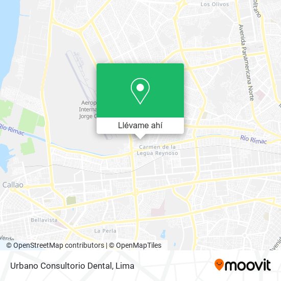 Mapa de Urbano Consultorio Dental