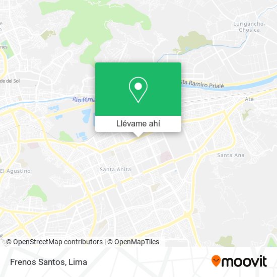 Mapa de Frenos Santos