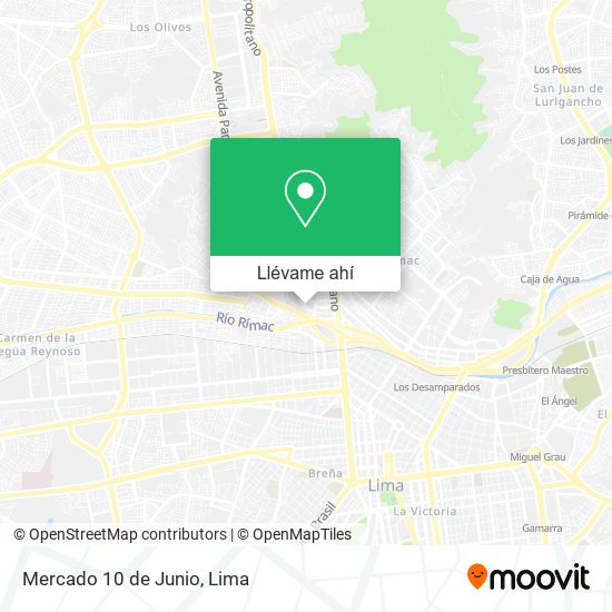 Mapa de Mercado 10 de Junio