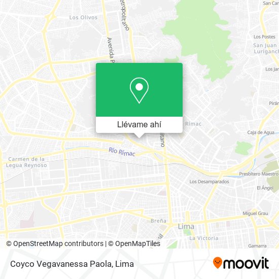 Mapa de Coyco Vegavanessa Paola