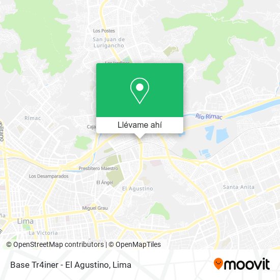 Mapa de Base Tr4iner - El Agustino