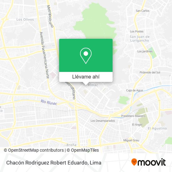 Mapa de Chacón Rodriguez Robert Eduardo