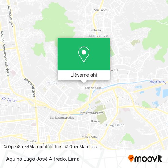 Mapa de Aquino Lugo José Alfredo
