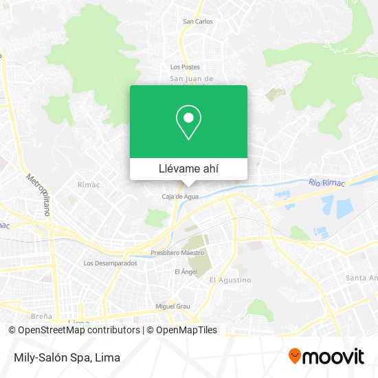 Mapa de Mily-Salón Spa