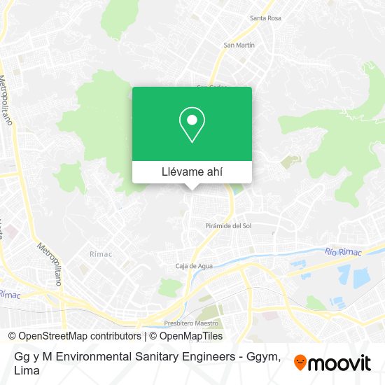 Mapa de Gg y M Environmental Sanitary Engineers - Ggym