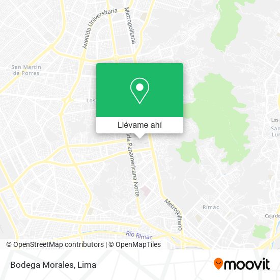 Mapa de Bodega Morales