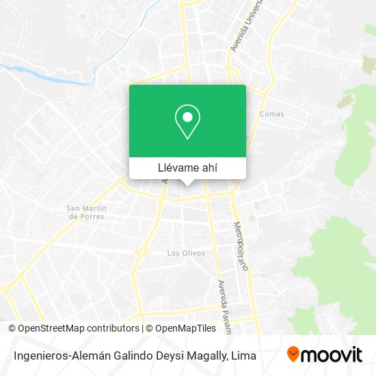Mapa de Ingenieros-Alemán Galindo Deysi Magally