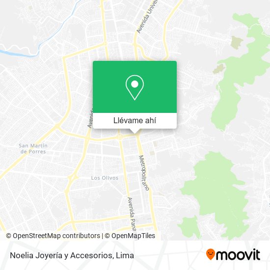 Mapa de Noelia Joyería y Accesorios