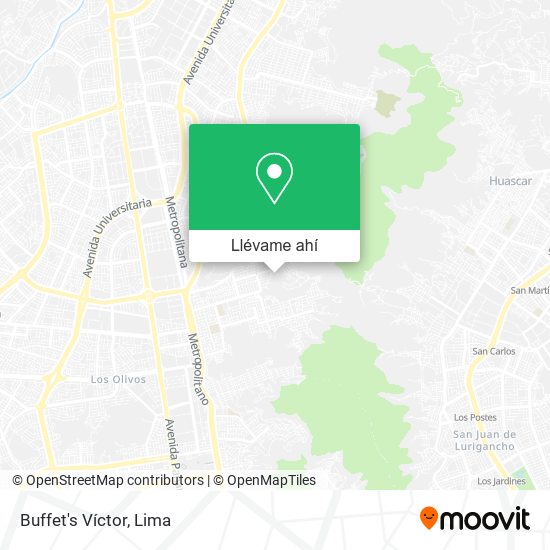 Mapa de Buffet's Víctor