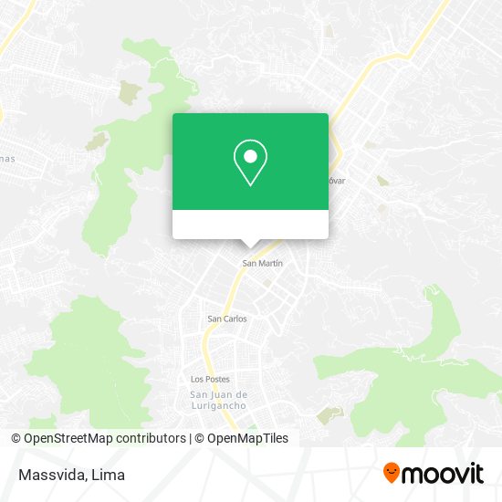 Mapa de Massvida