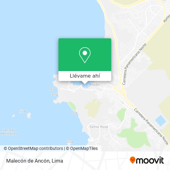 Mapa de Malecón de Ancón