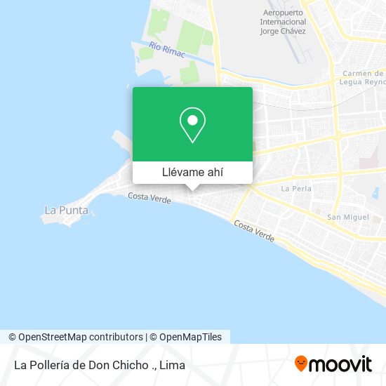 Mapa de La Pollería de Don Chicho .