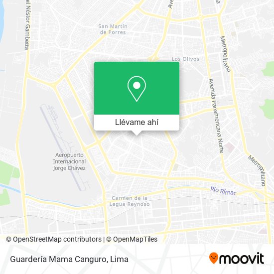 Mapa de Guardería Mama Canguro