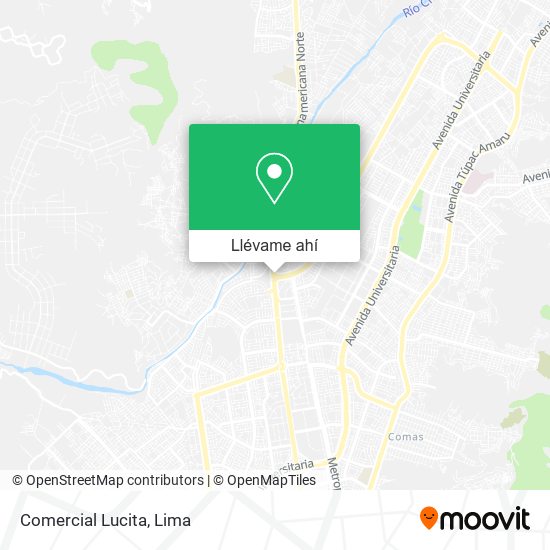 Mapa de Comercial Lucita