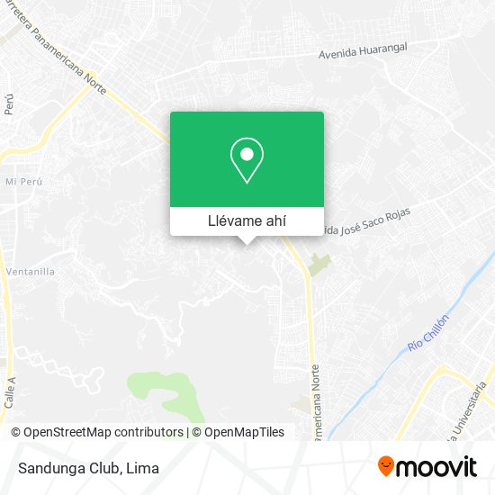 Mapa de Sandunga Club