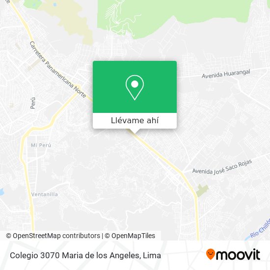 Mapa de Colegio 3070 Maria de los Angeles