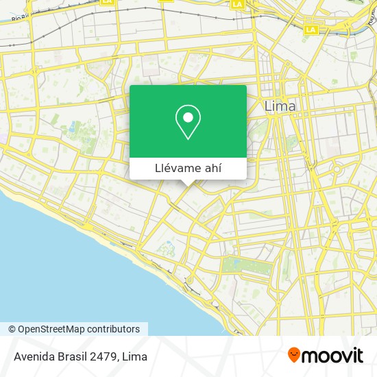 Mapa de Avenida Brasil 2479