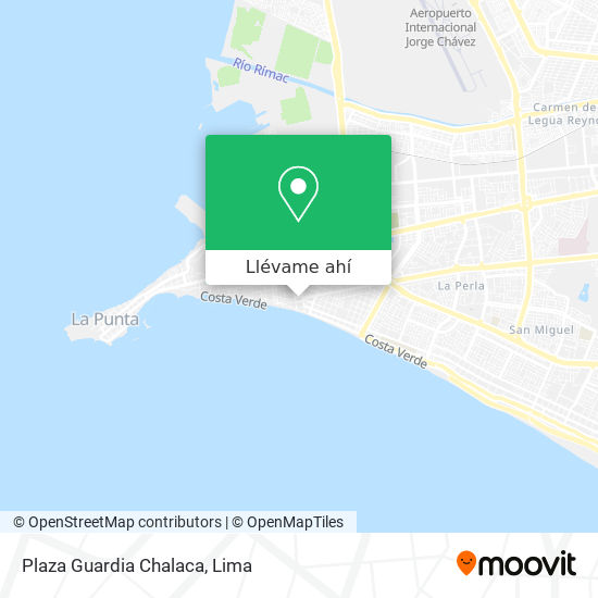 Mapa de Plaza Guardia Chalaca