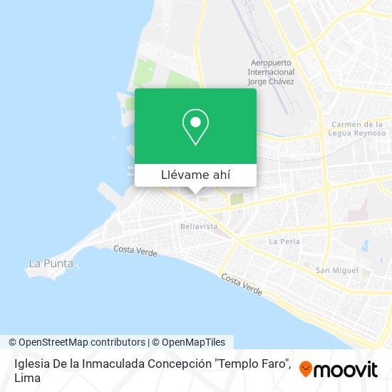 Mapa de Iglesia De la Inmaculada Concepción "Templo Faro"