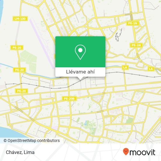 Mapa de Chávez