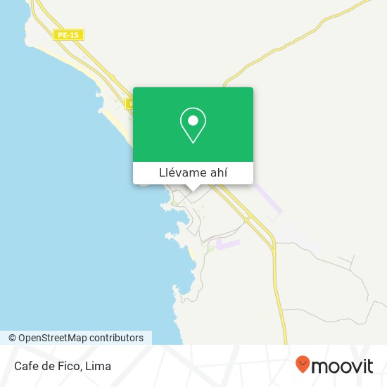 Mapa de Cafe de Fico
