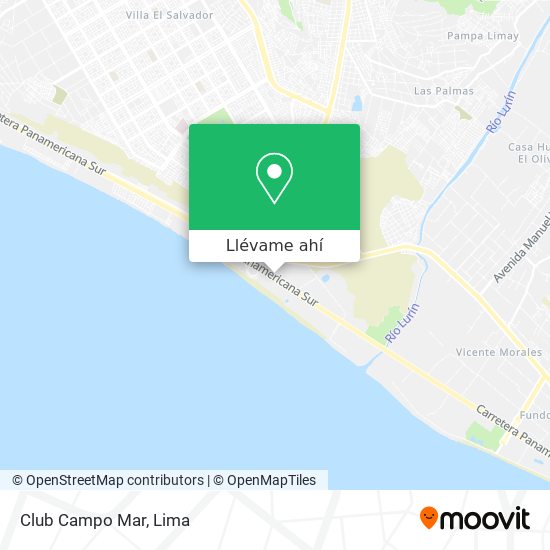 Mapa de Club Campo Mar