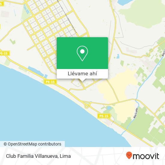 Mapa de Club Familia Villanueva