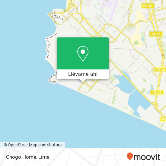 Mapa de Chogo Home