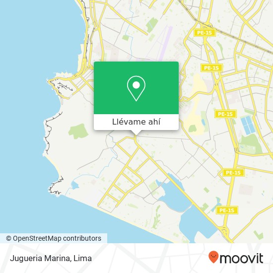 Mapa de Jugueria Marina